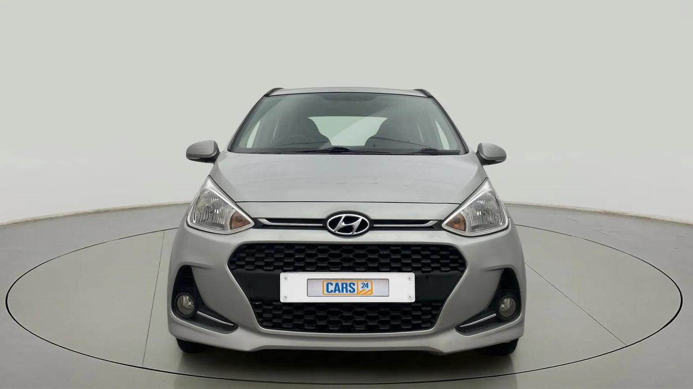 2018 Hyundai Grand i10 SPORTZ AT 1.2 KAPPA VTVT, Petrol, Automatic, 64,782 km, Front