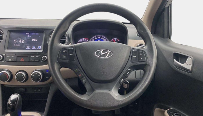 2018 Hyundai Grand i10 SPORTZ AT 1.2 KAPPA VTVT, Petrol, Automatic, 64,782 km, Steering Wheel Close Up