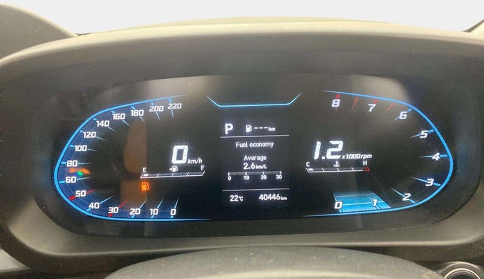 2020 Hyundai NEW I20 ASTA (O) 1.0 TURBO GDI DCT, Petrol, Automatic, 40,584 km, Odometer Image