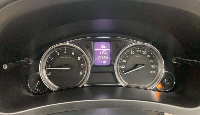 2017 Maruti Ciaz ZXI, Petrol, Manual, 29,340 km, Odometer Image