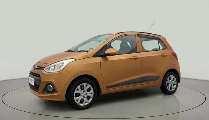 2016 Hyundai Grand i10 SPORTZ 1.2 KAPPA VTVT, Petrol, Manual, 34,982 km, Left Front Diagonal