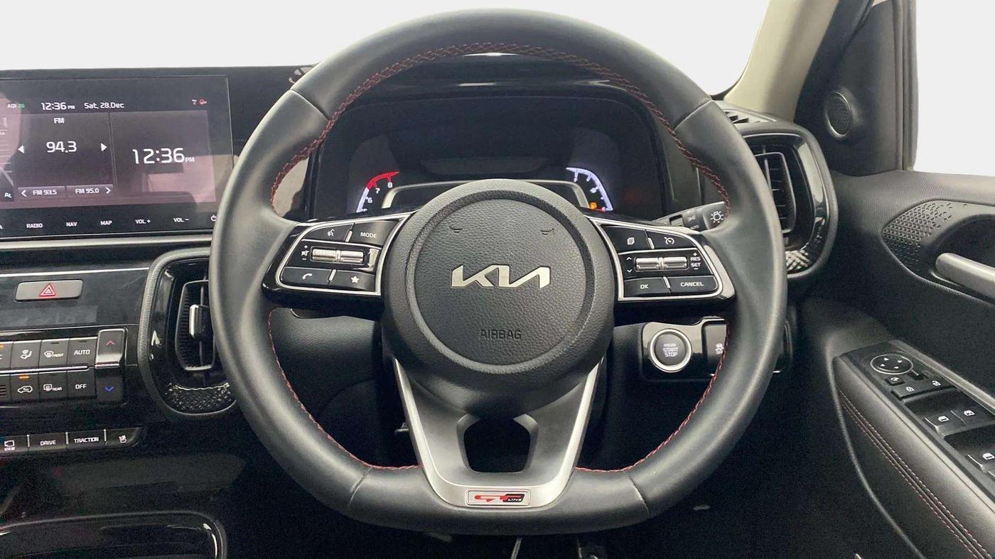2021 KIA SONET GTX PLUS 1.0 DCT, Petrol, Automatic, 16,147 km, Steering Wheel Close Up