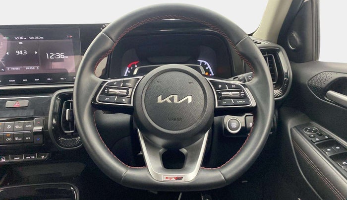 2021 KIA SONET GTX PLUS 1.0 DCT, Petrol, Automatic, 16,147 km, Steering Wheel Close Up