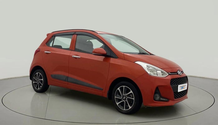 2017 Hyundai Grand i10 ASTA 1.2 KAPPA VTVT, Petrol, Manual, 19,059 km, Right Front Diagonal