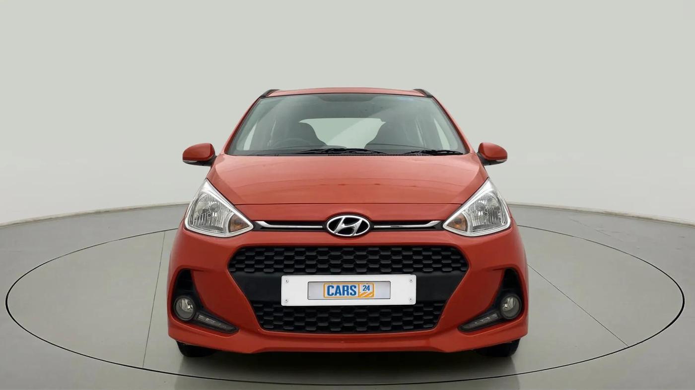 2017 Hyundai Grand i10 ASTA 1.2 KAPPA VTVT, Petrol, Manual, 19,059 km, Front