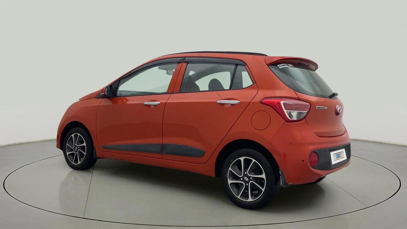 2017 Hyundai Grand i10 ASTA 1.2 KAPPA VTVT, Petrol, Manual, 19,059 km, Left Back Diagonal