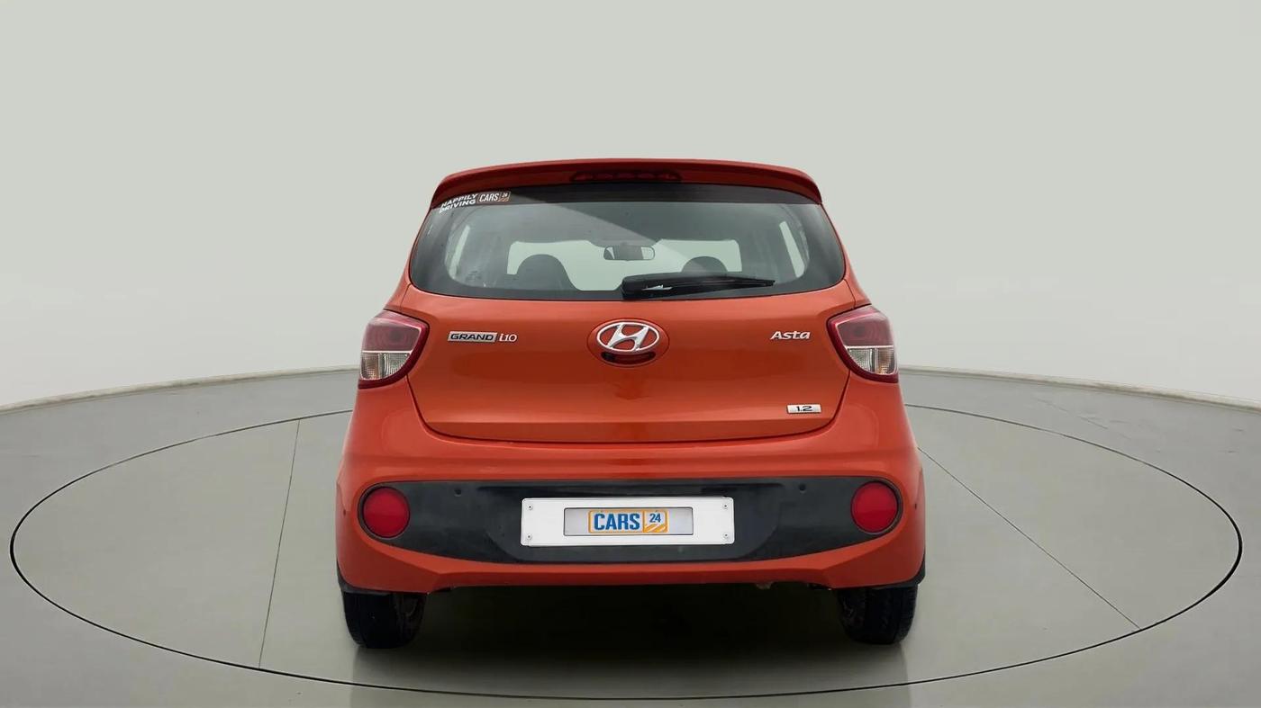 2017 Hyundai Grand i10 ASTA 1.2 KAPPA VTVT, Petrol, Manual, 19,059 km, Back/Rear