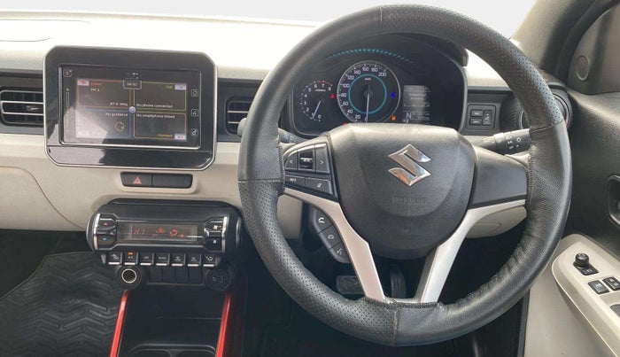 2017 Maruti IGNIS ALPHA 1.2 AMT, Petrol, Automatic, 9,289 km, Steering Wheel Close Up