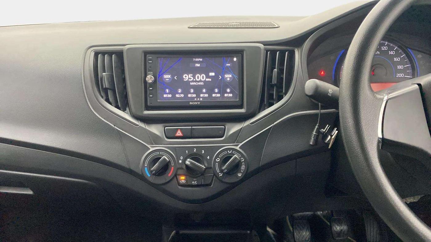 2017 Maruti Baleno SIGMA PETROL 1.2, Petrol, Manual, 55,662 km, Air Conditioner