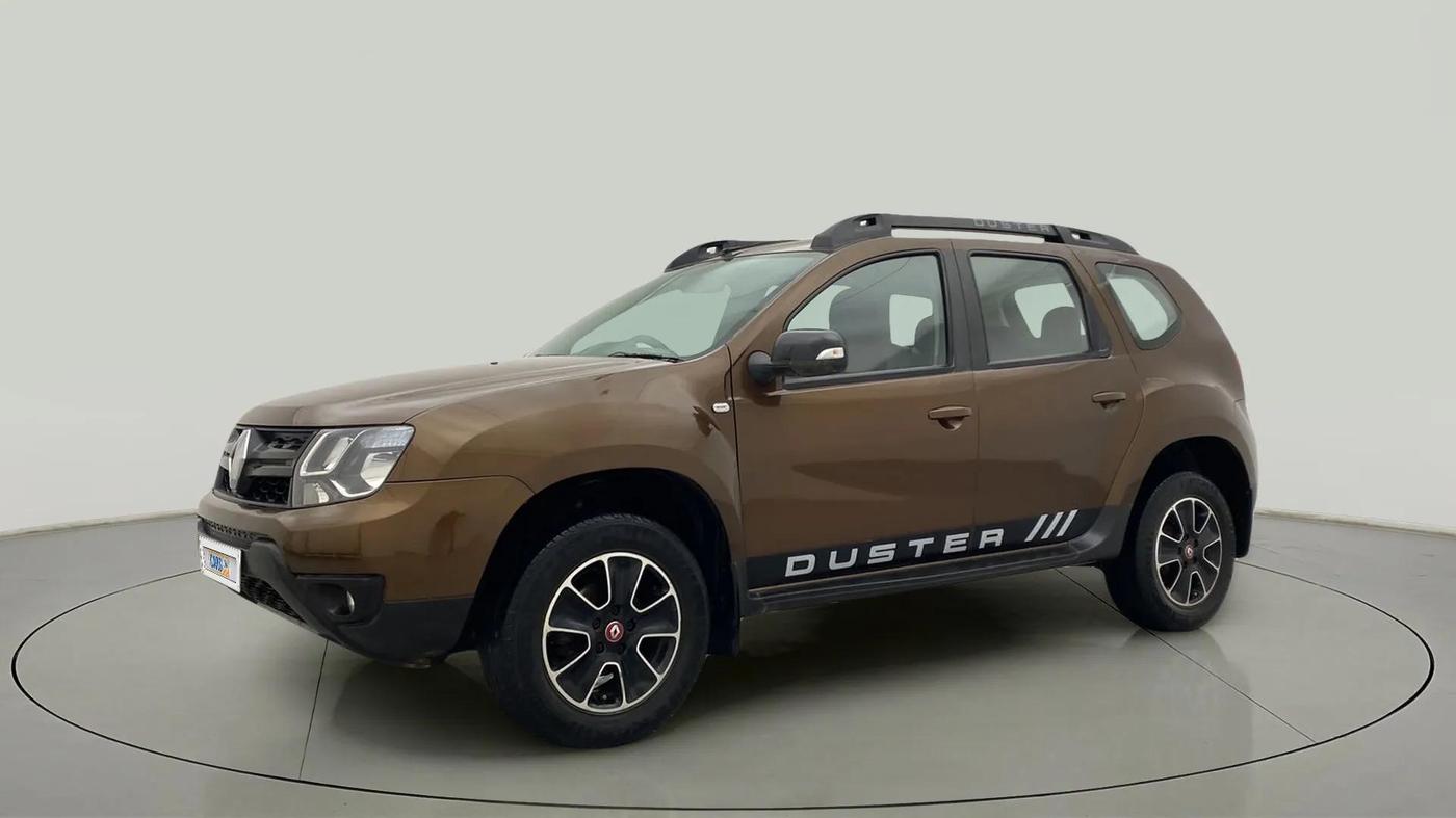2017 Renault Duster RXS CVT, Petrol, Automatic, 50,073 km, Left Front Diagonal