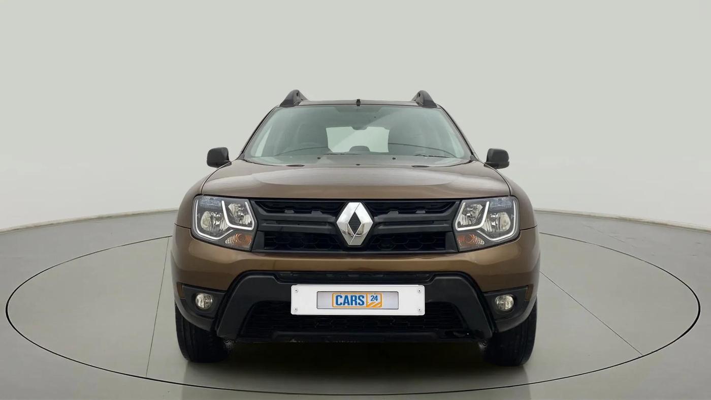 2017 Renault Duster RXS CVT, Petrol, Automatic, 50,073 km, Front