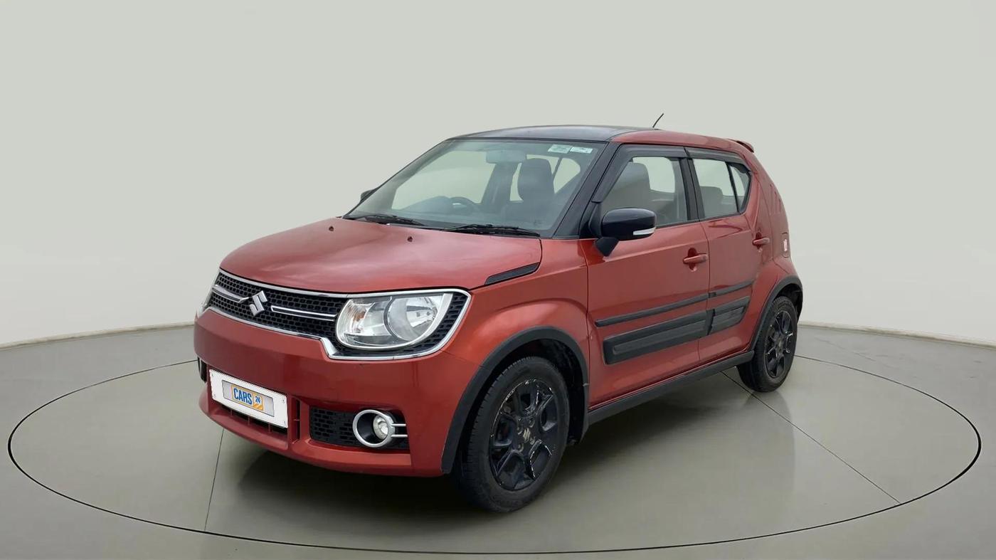 2017 Maruti IGNIS ZETA 1.2 DUAL TONE, Petrol, Manual, 99,932 km, Left Front Diagonal