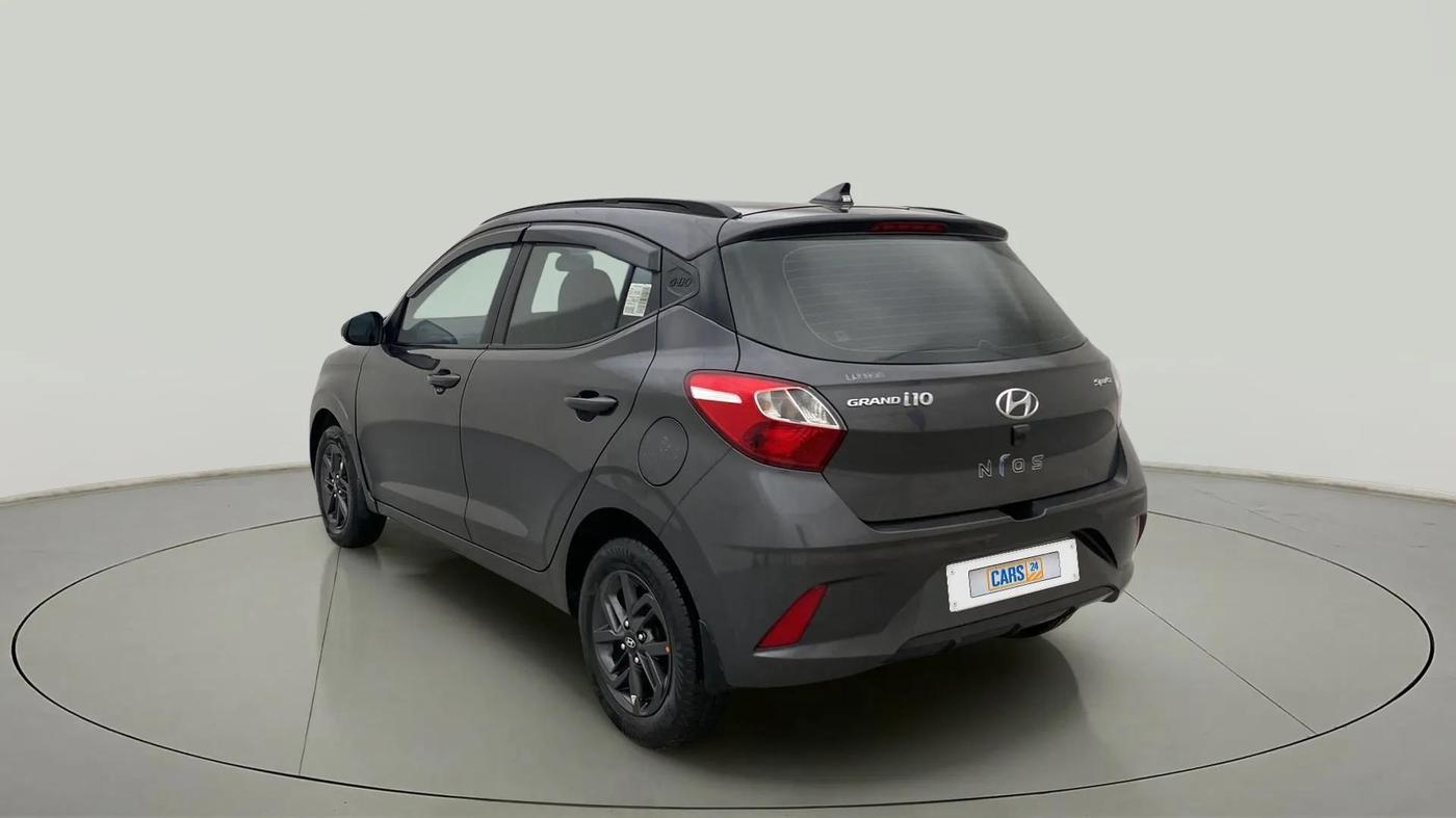 2021 Hyundai GRAND I10 NIOS SPORTZ 1.2 KAPPA VTVT, Petrol, Manual, 36,792 km, Left Back Diagonal