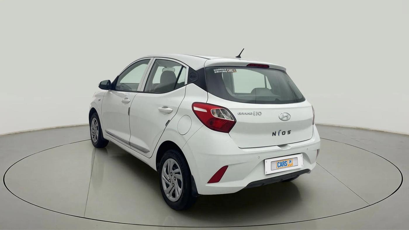 2021 Hyundai GRAND I10 NIOS MAGNA 1.2 KAPPA VTVT, Petrol, Manual, 30,012 km, Left Back Diagonal