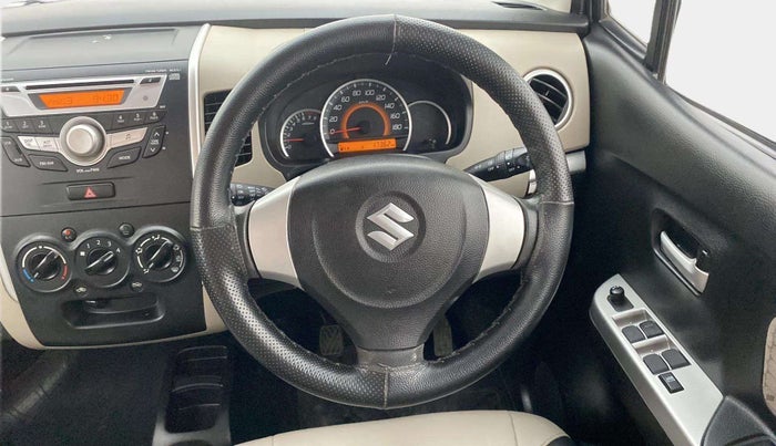 2015 Maruti Wagon R 1.0 VXI, Petrol, Manual, 17,340 km, Steering Wheel Close Up