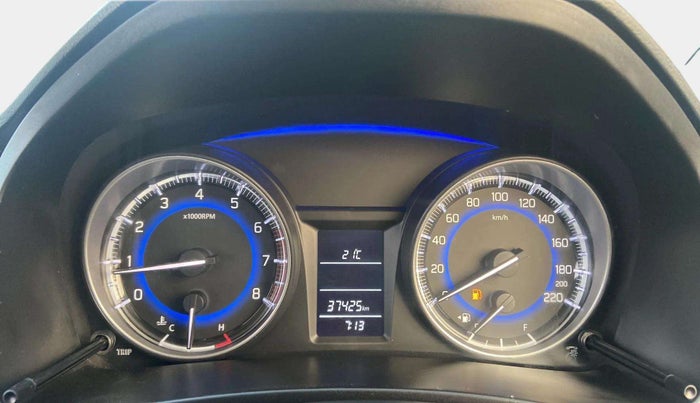 2017 Maruti Baleno DELTA PETROL 1.2, Petrol, Manual, 37,402 km, Odometer Image