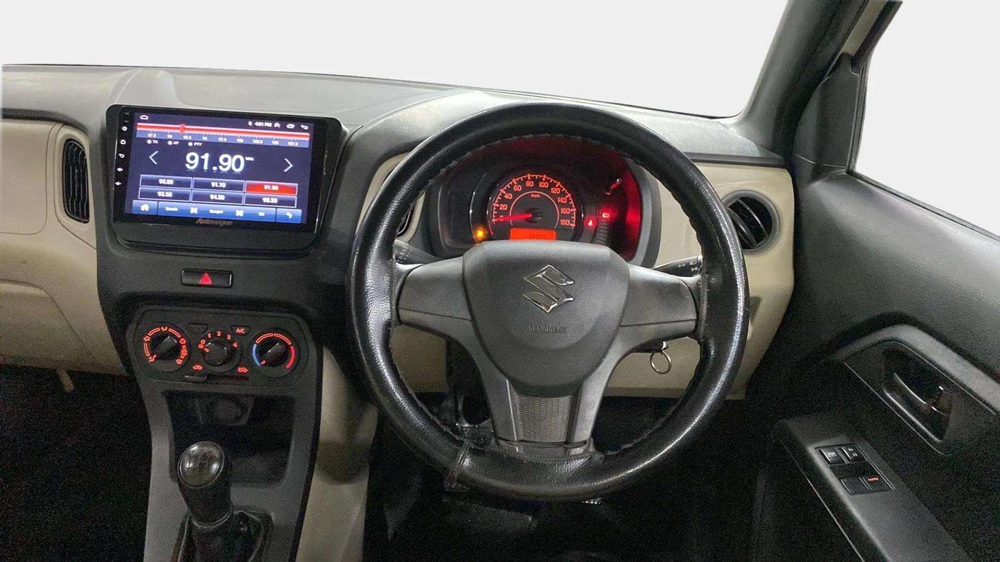 2019 Maruti New Wagon-R LXI 1.0, Petrol, Manual, 56,006 km, Steering Wheel Close Up