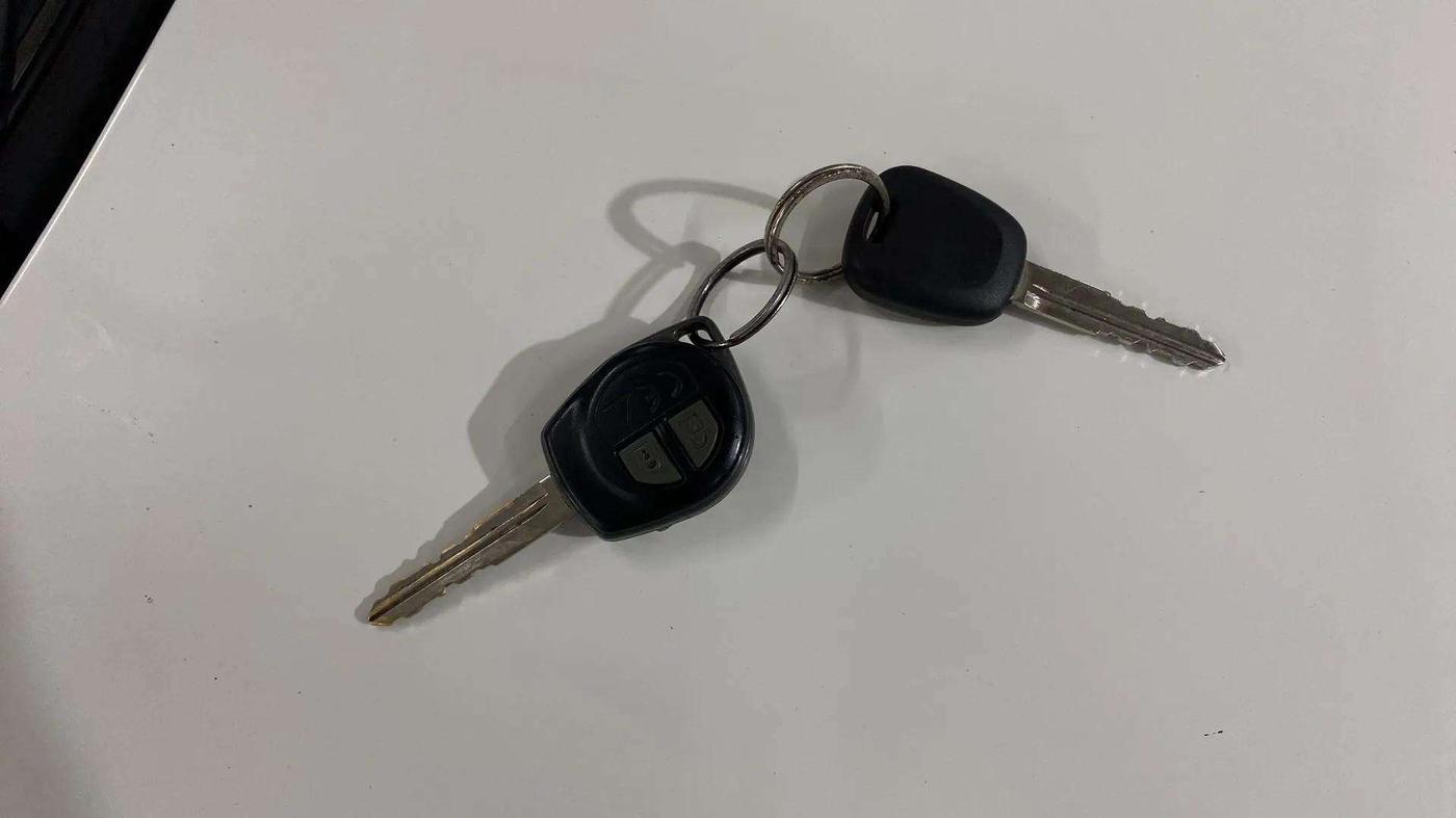 2022 Maruti S PRESSO VXI (O) CNG, CNG, Manual, 44,684 km, Key Close Up