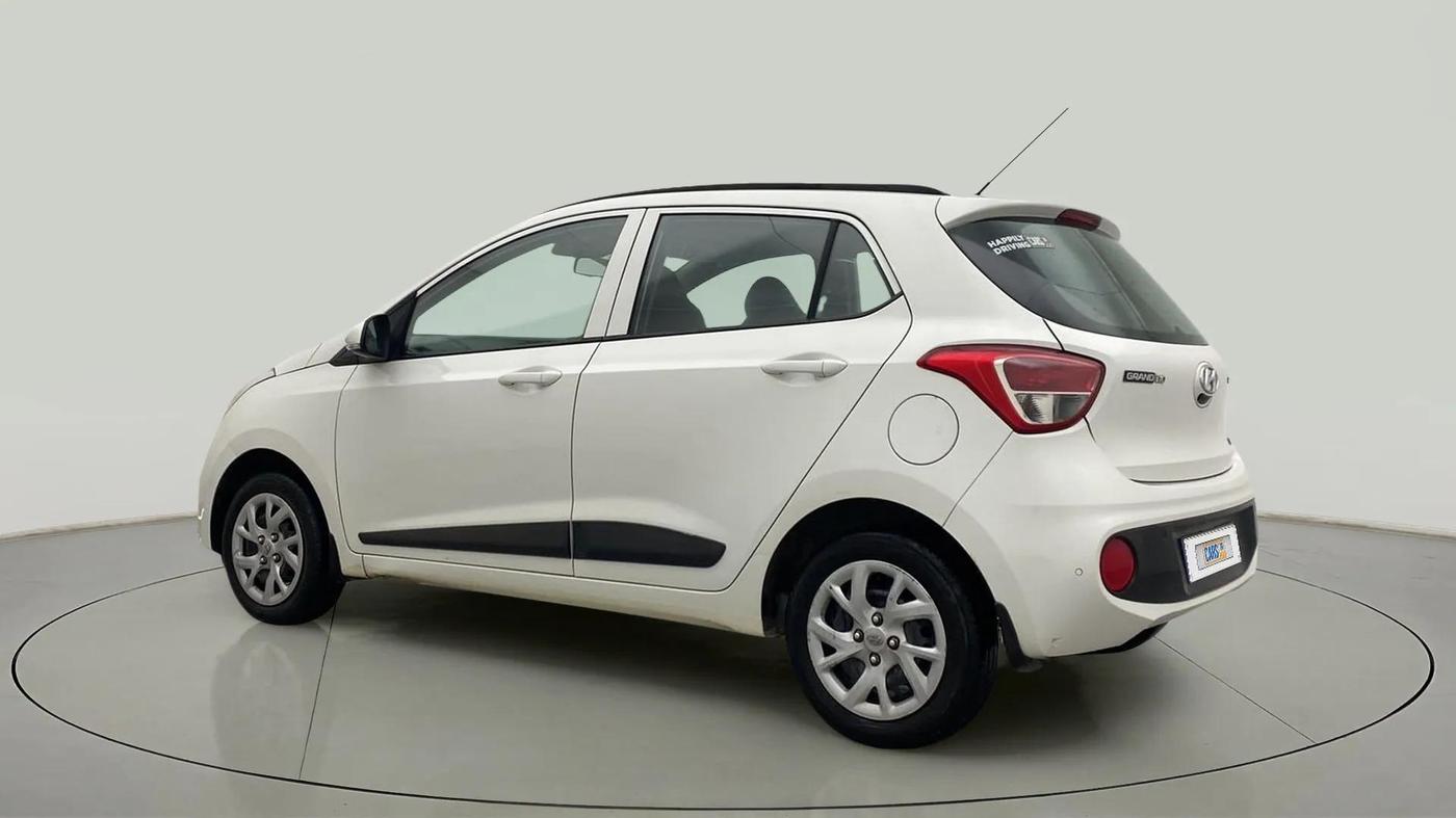 2017 Hyundai Grand i10 ASTA 1.2 KAPPA VTVT, Petrol, Manual, 24,191 km, Left Back Diagonal