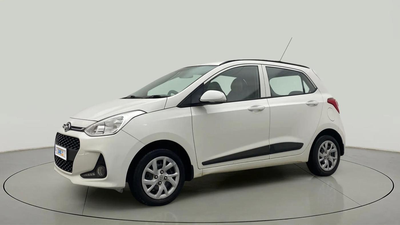 2017 Hyundai Grand i10 ASTA 1.2 KAPPA VTVT, Petrol, Manual, 24,191 km, Left Front Diagonal