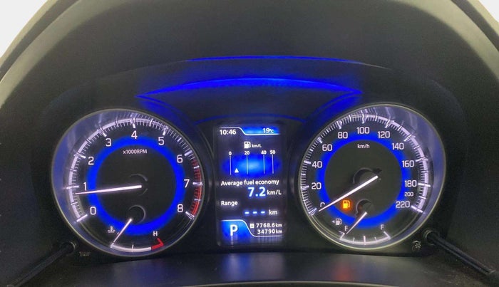 2018 Maruti Baleno ALPHA CVT PETROL 1.2, Petrol, Automatic, 34,789 km, Odometer Image