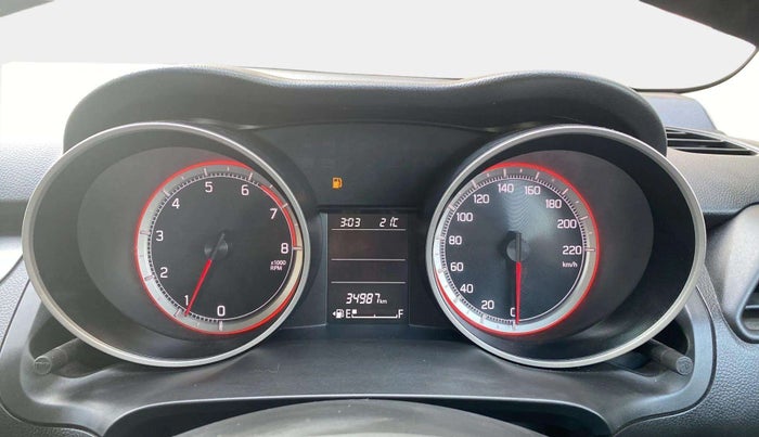 2019 Maruti Swift ZXI, Petrol, Manual, 34,984 km, Odometer Image