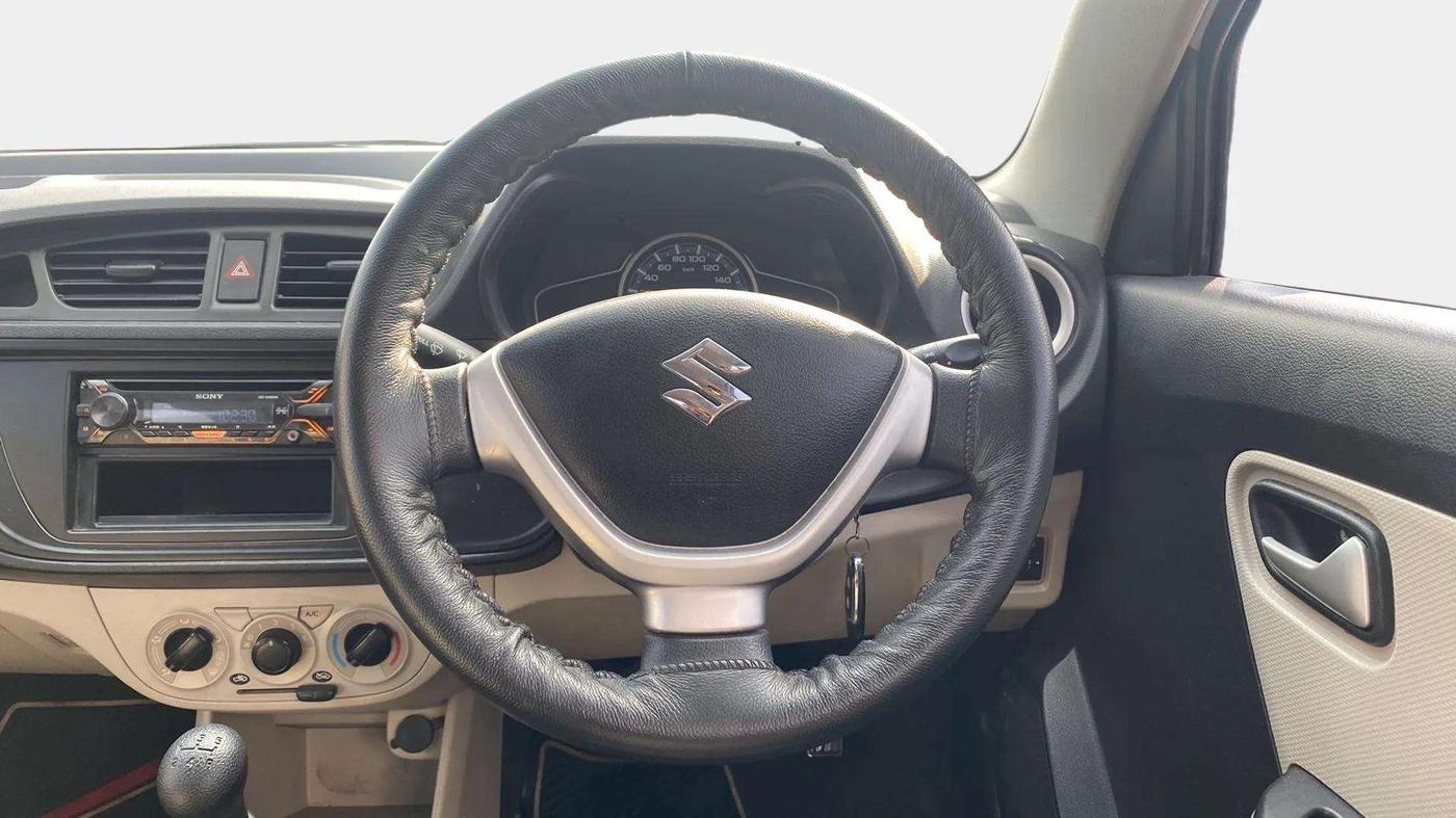 2019 Maruti Alto LXI, Petrol, Manual, 13,226 km, Steering Wheel Close Up