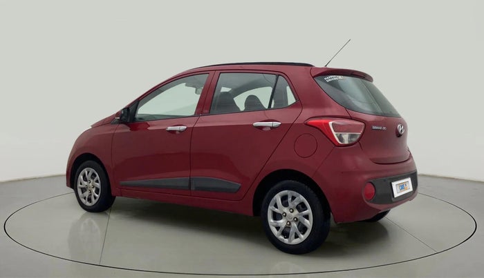 2017 Hyundai Grand i10 SPORTZ (O) 1.2 KAPPA VTVT, Petrol, Manual, 42,539 km, Left Back Diagonal