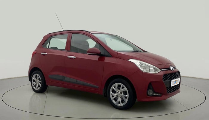 2017 Hyundai Grand i10 SPORTZ (O) 1.2 KAPPA VTVT, Petrol, Manual, 42,539 km, Right Front Diagonal