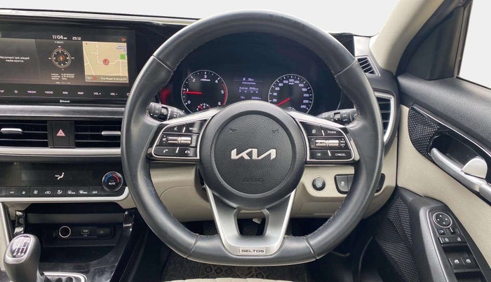 2021 KIA SELTOS HTX 1.5 DIESEL, Diesel, Manual, 83,441 km, Steering Wheel Close Up