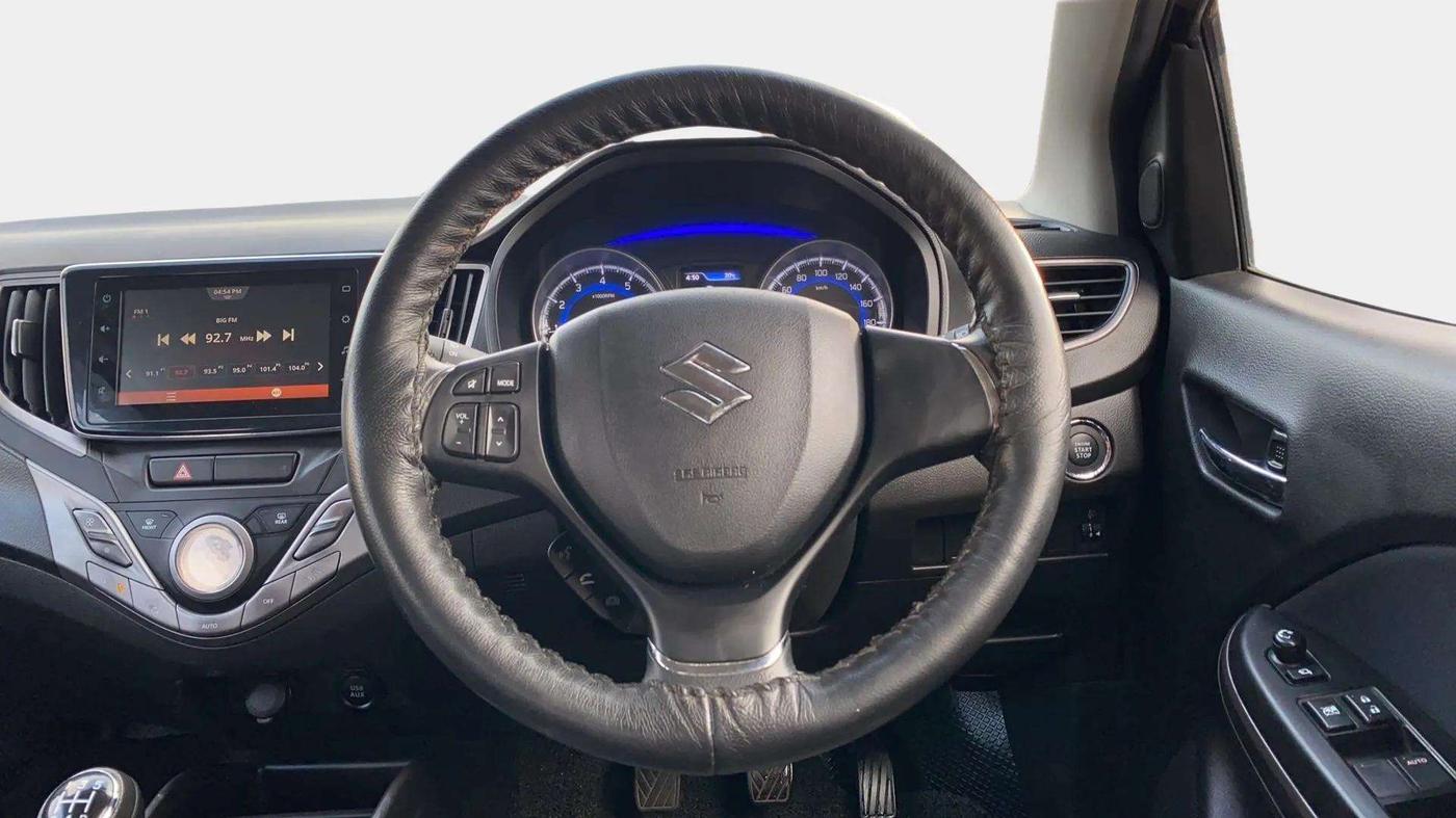 2021 Maruti Baleno ZETA PETROL 1.2, Petrol, Manual, 24,828 km, Steering Wheel Close Up