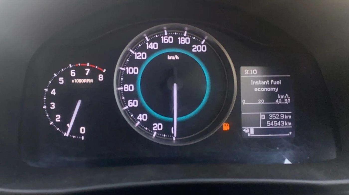 2021 Maruti IGNIS ZETA 1.2, Petrol, Manual, 54,590 km, Odometer Image