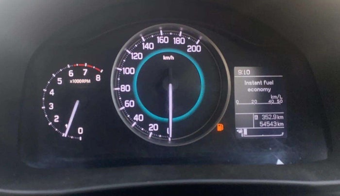 2021 Maruti IGNIS ZETA 1.2, Petrol, Manual, 54,590 km, Odometer Image
