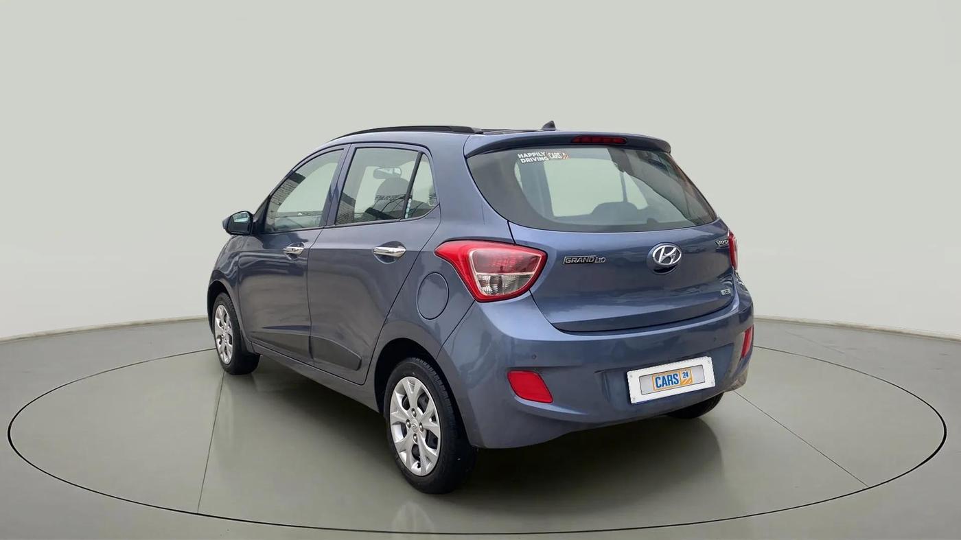 2013 Hyundai Grand i10 SPORTZ 1.2 KAPPA VTVT, Petrol, Manual, 23,457 km, Left Back Diagonal