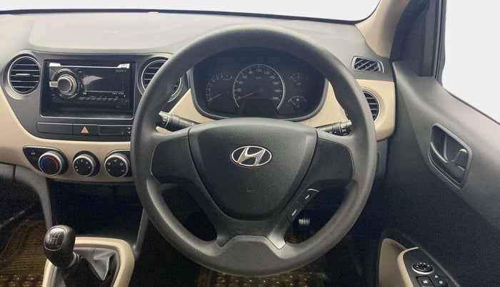 2014 Hyundai Grand i10 MAGNA 1.2 KAPPA VTVT, Petrol, Manual, 53,765 km, Steering Wheel Close Up