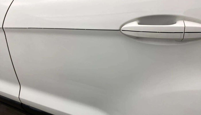 2019 Ford Ecosport TITANIUM + 1.5L PETROL AT, Petrol, Automatic, 42,997 km, Rear left door - Slightly dented