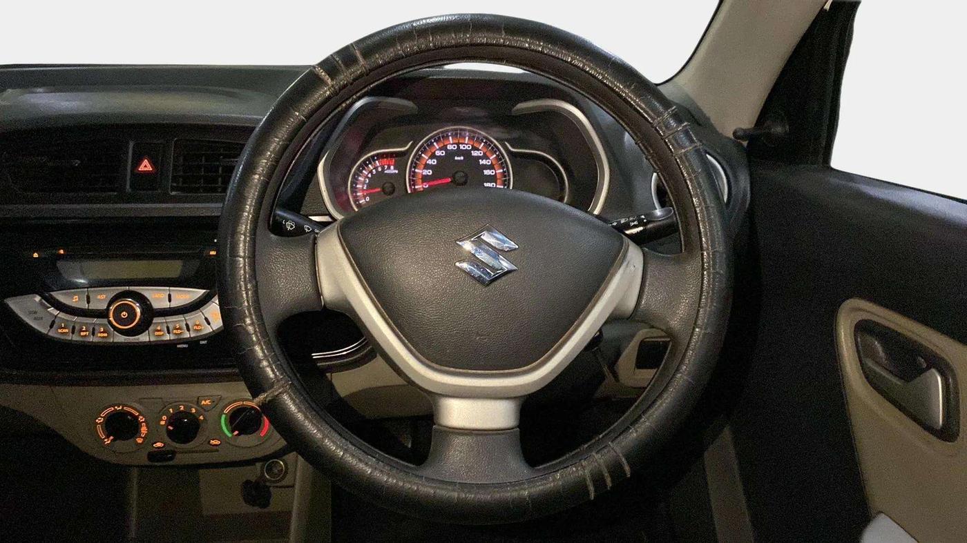 2017 Maruti Alto K10 VXI, Petrol, Manual, 69,793 km, Steering Wheel Close Up