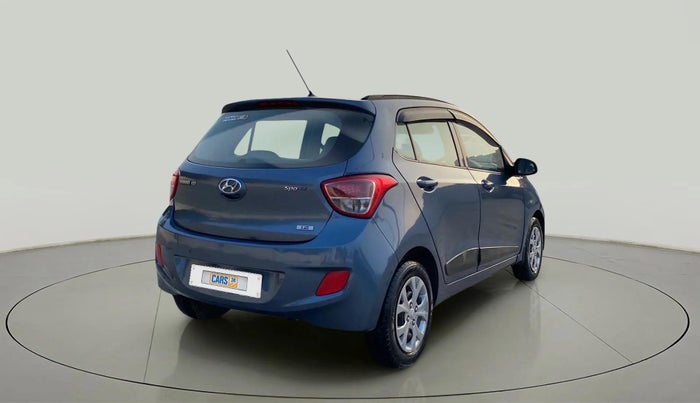 2015 Hyundai Grand i10 SPORTZ 1.2 KAPPA VTVT, Petrol, Manual, 74,133 km, Right Back Diagonal