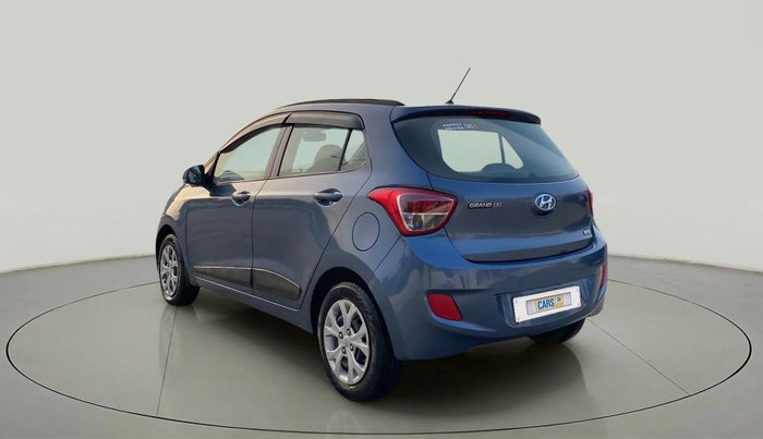 2015 Hyundai Grand i10 SPORTZ 1.2 KAPPA VTVT, Petrol, Manual, 74,133 km, Left Back Diagonal