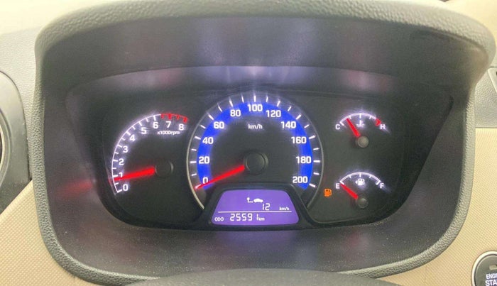 2014 Hyundai Xcent SX 1.2 (O), Petrol, Manual, 25,598 km, Odometer Image