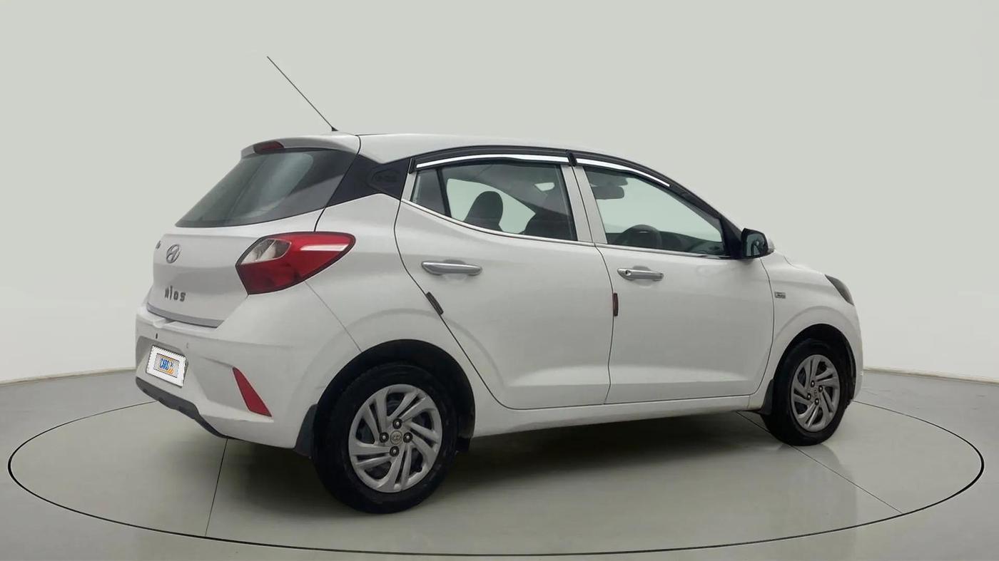 2021 Hyundai GRAND I10 NIOS MAGNA AMT 1.2 KAPPA VTVT, Petrol, Automatic, 29,371 km, Right Back Diagonal