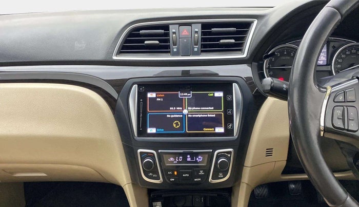 2017 Maruti Ciaz ALPHA 1.4 PETROL, Petrol, Manual, 63,195 km, Air Conditioner