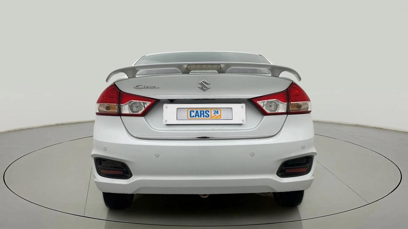 2017 Maruti Ciaz ALPHA 1.4 PETROL, Petrol, Manual, 63,195 km, Back/Rear