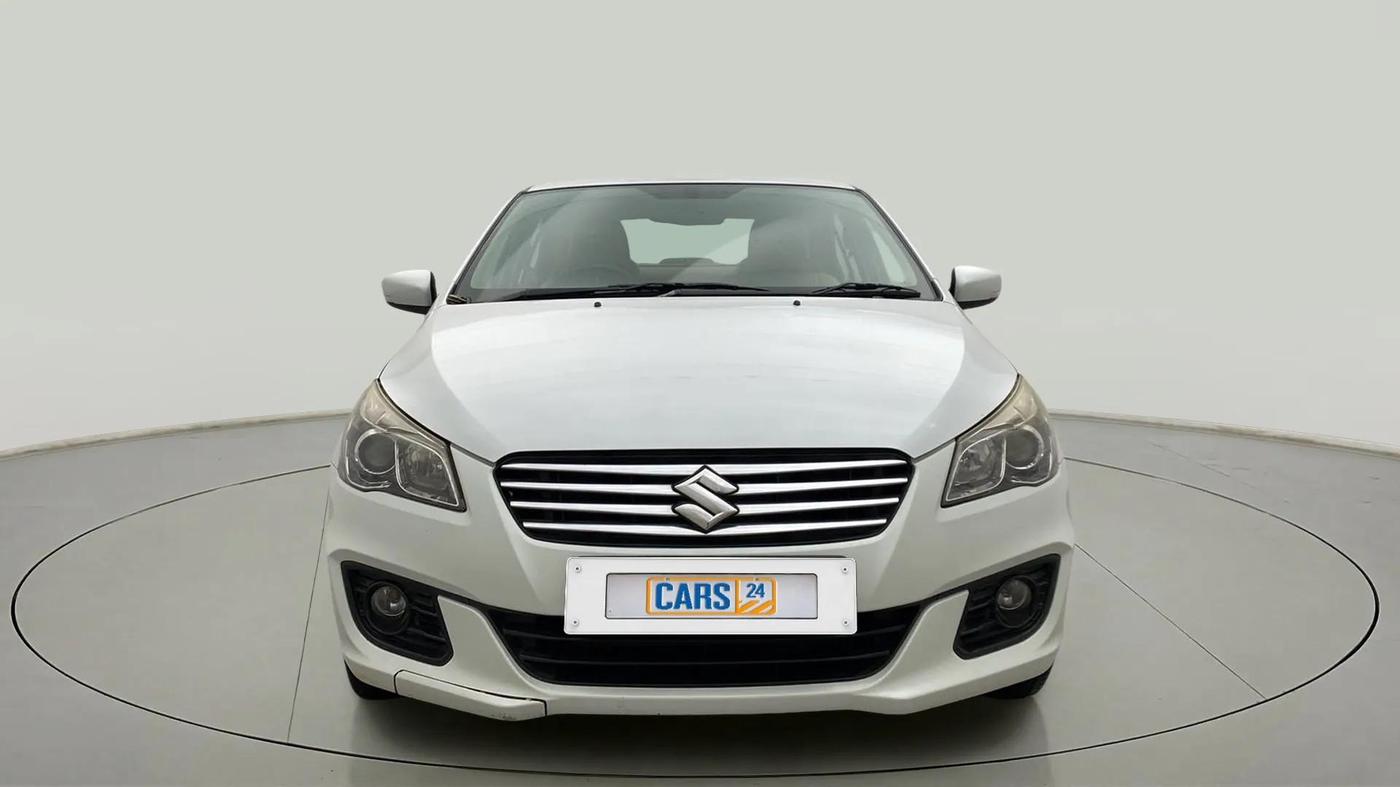 2017 Maruti Ciaz ALPHA 1.4 PETROL, Petrol, Manual, 63,195 km, Front