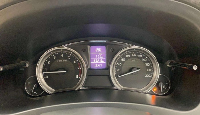 2017 Maruti Ciaz ALPHA 1.4 PETROL, Petrol, Manual, 63,195 km, Odometer Image