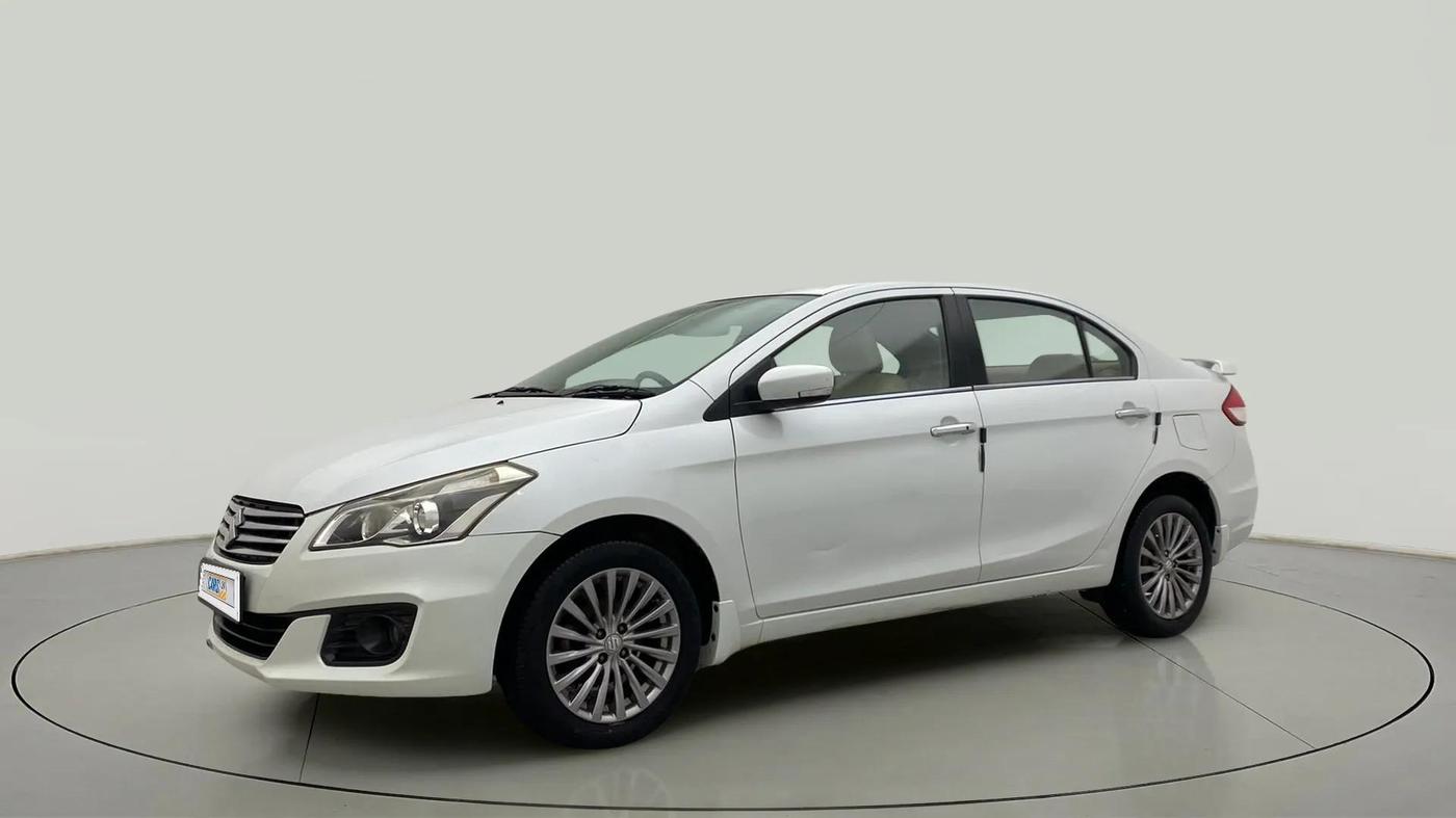 2017 Maruti Ciaz ALPHA 1.4 PETROL, Petrol, Manual, 63,195 km, Left Front Diagonal