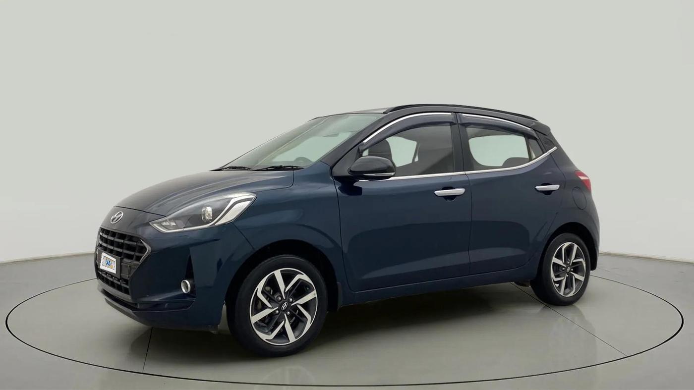2021 Hyundai GRAND I10 NIOS SPORTZ 1.2 KAPPA VTVT DUAL TONE, Petrol, Manual, 32,524 km, Left Front Diagonal
