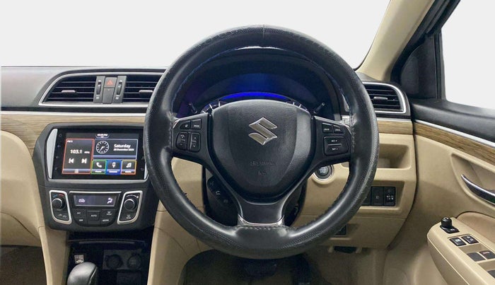 2022 Maruti Ciaz ZETA AT 1.5  SHVS PETROL, Petrol, Automatic, 32,018 km, Steering Wheel Close Up