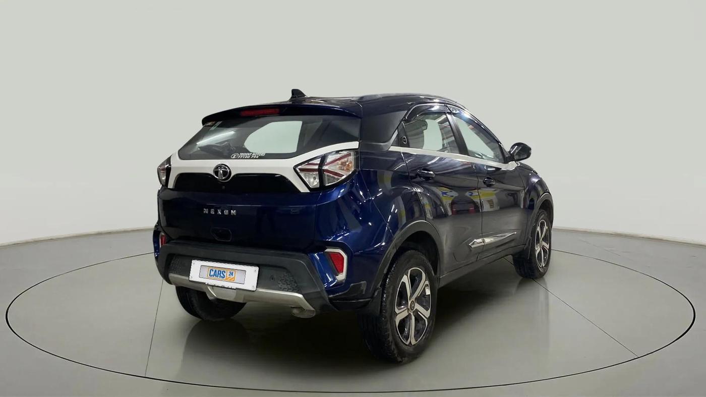 2023 Tata NEXON XZA PLUS LUXURY SUNROOF PETROL, Petrol, Automatic, 13,930 km, Right Back Diagonal