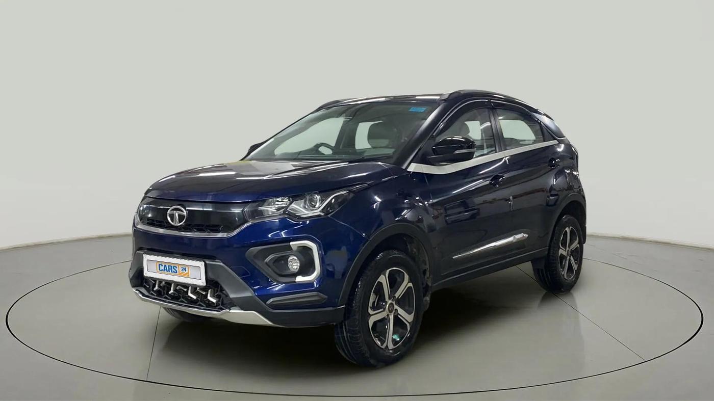 2023 Tata NEXON XZA PLUS LUXURY SUNROOF PETROL, Petrol, Automatic, 13,930 km, Left Front Diagonal